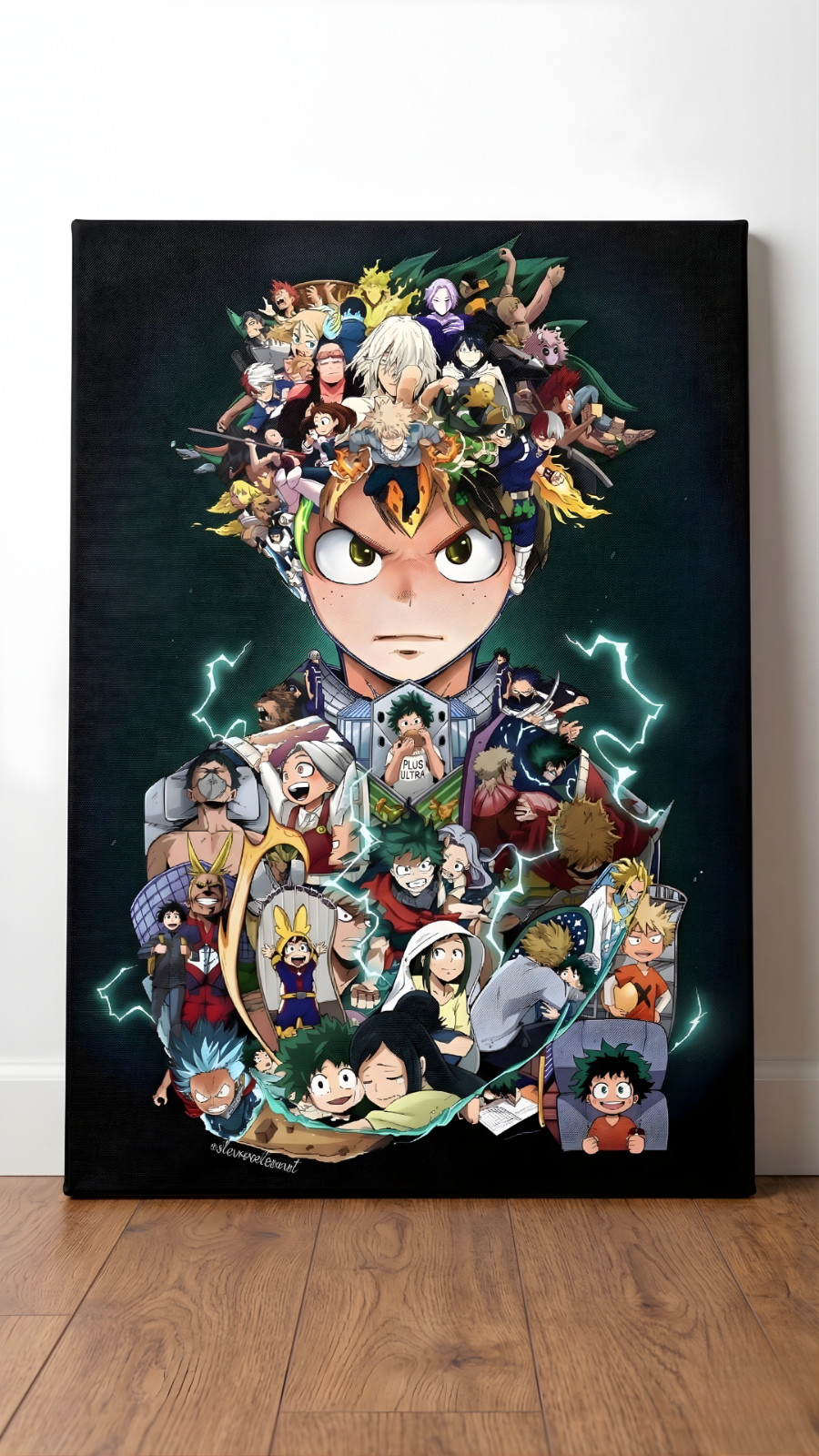 Deku Izuku Midoriya Canvas – Wall Art – MHA Anime