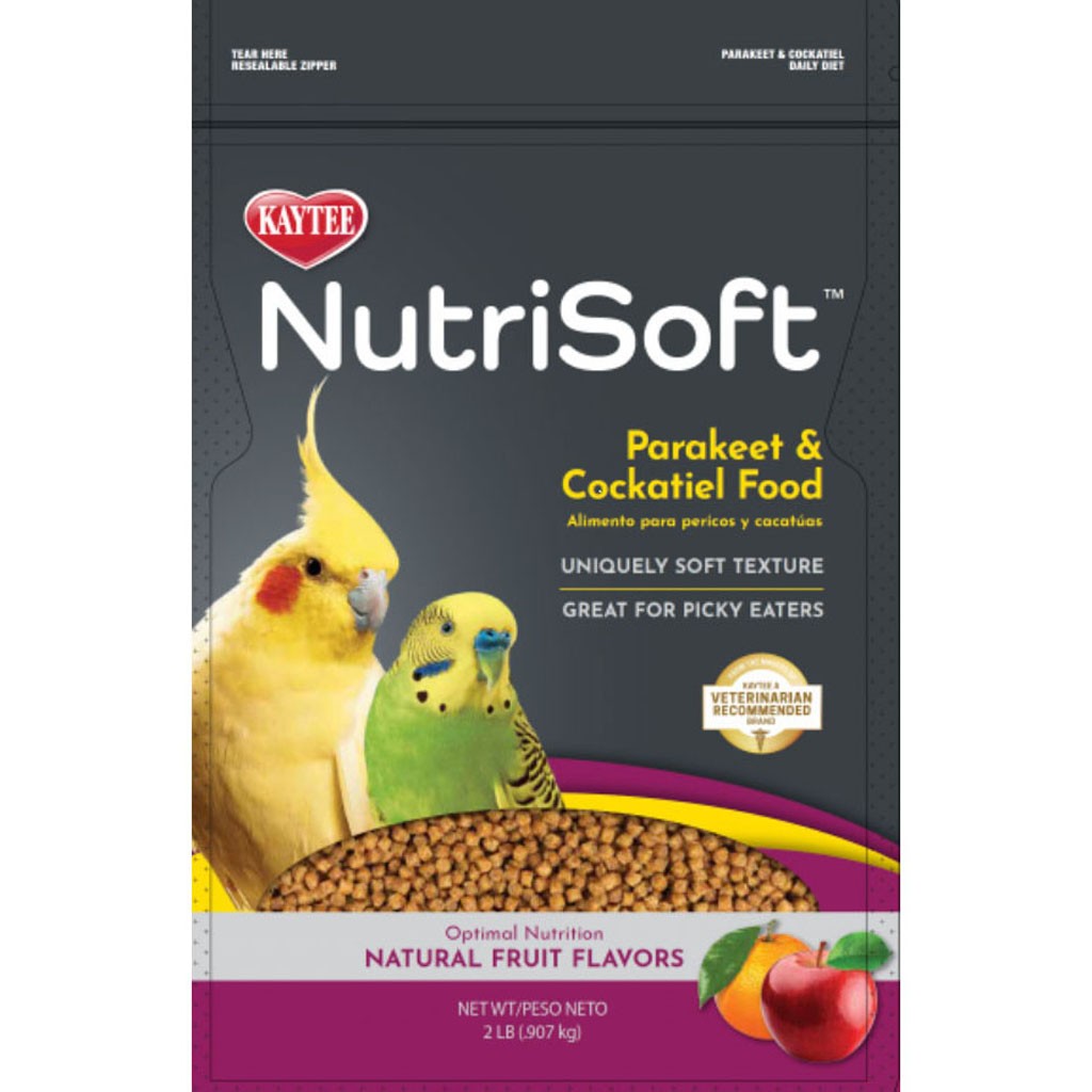 KAYTEE NUTRISOFT PARAKEET & COCKATIEL FOOD