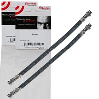 2X Brembo BremsschlÄUche Hinten Innen Beidseitig Passend FÜR CitroËN Berlingo