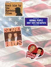Anti Trump #3 4pc Sticker Pack