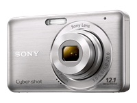 Sony Cyber-shot DSC-W310 12.1MP Digital Camera - Silver