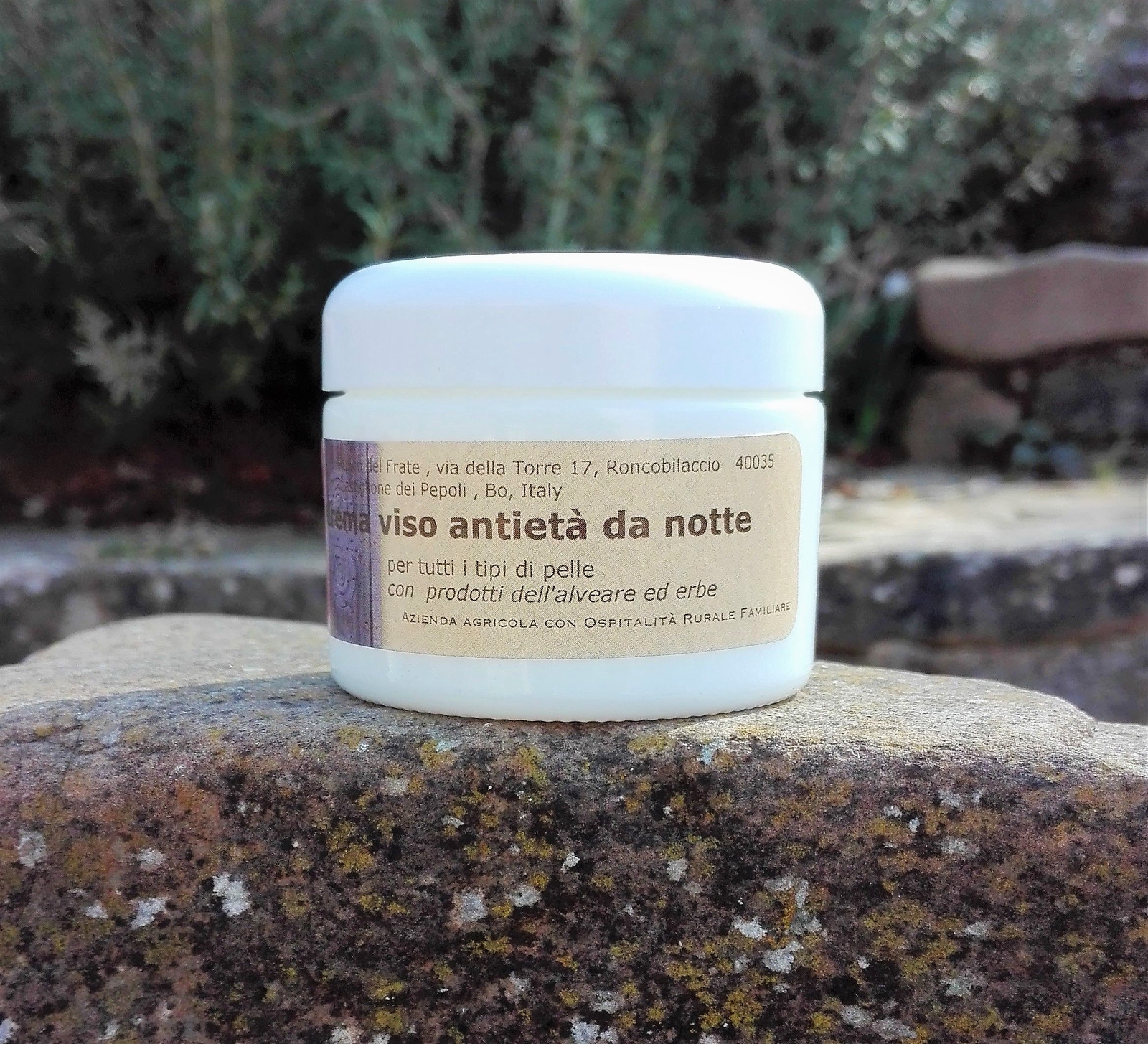 Crema Notte Antietà Naturale Fatta a Mano - Essenziale e Pura