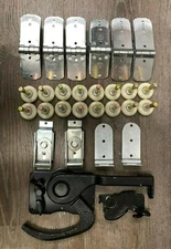 46 Piece TODCO Style Trailer Roll Up Door Hardware Kit- 2"Rollers- Lock & Keeper