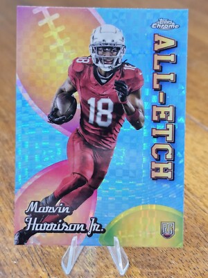 2024 Topps Chrome - Marvin Harrison Jr. All-Etch X-Fractor RC - Cardinals