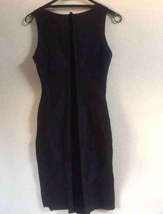 Robe sans manches femme GUCCI taille 38 noire fabriquée Italie