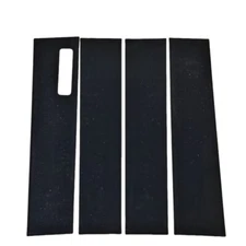 Car B Pillar Post Door Window Decoration Cover Fit For Ford F150 2015-2021 