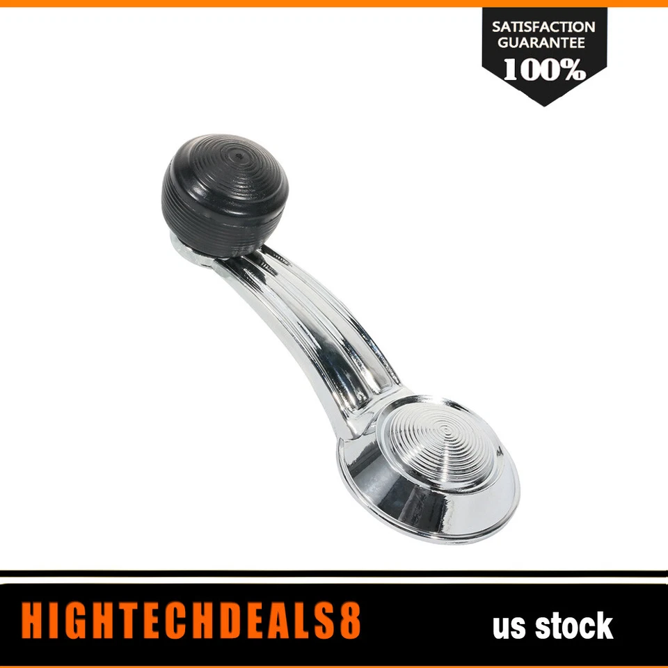 Manivela de ventana interior izquierda derecha 2 piezas para Chevrolet Caprice 1981-1990 Foto 4 de 4