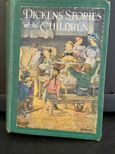 Dicken's Stories about Children1929 HC book,Great stories and beautiful pictures