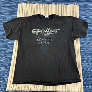 SKILLET awake and alive 2009 ツアー クルーTシャツ SKILLET awake and alive 2009 ツアー クルーTシャツ SKILLET 2009