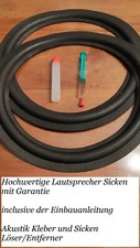 Magnat	Omega hochwertiges Schaumgummi Lautsprecher Sicken Set mit Garantie 391