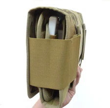 Military Molle Equipped Toiletry Bathroom Camping Travel Wash Kit Bag MULTICAM