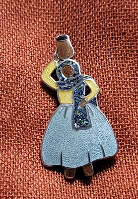 MARGOT DE TAXCO 925 ENAMEL PIN 5419 EAGLE 16 -  8.45GMS - RARE COLLECTOR'S ITEM