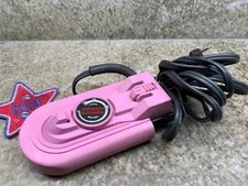 OSROW Pink Portable Travel Clothes Flat Iron Style SD-02T-L 120V or 240W Switch