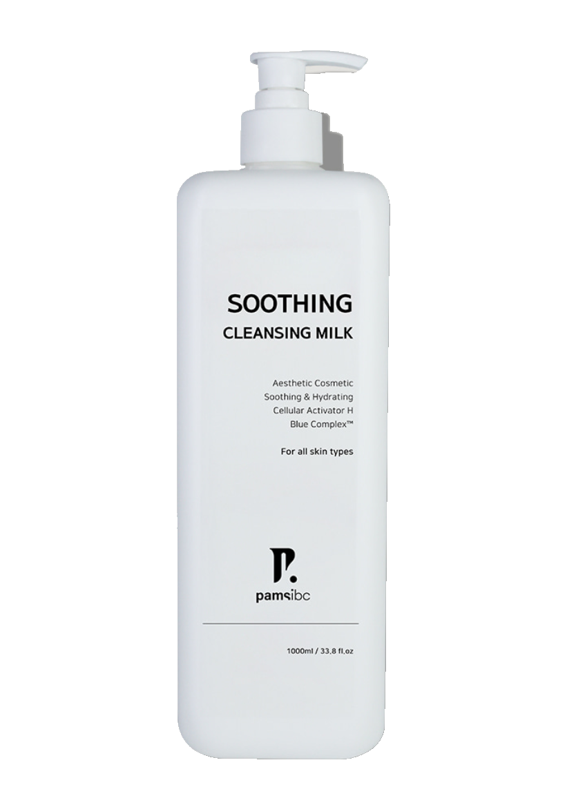 PAMSIBC Soothing Cleansing Milk 1000g | Gentle Moisturizing Facial 
