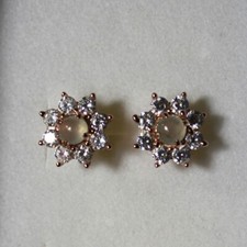 CERTIFIED Natural Jade Grade A Untreated Icy Jadeite Earrings 925 Silver S63