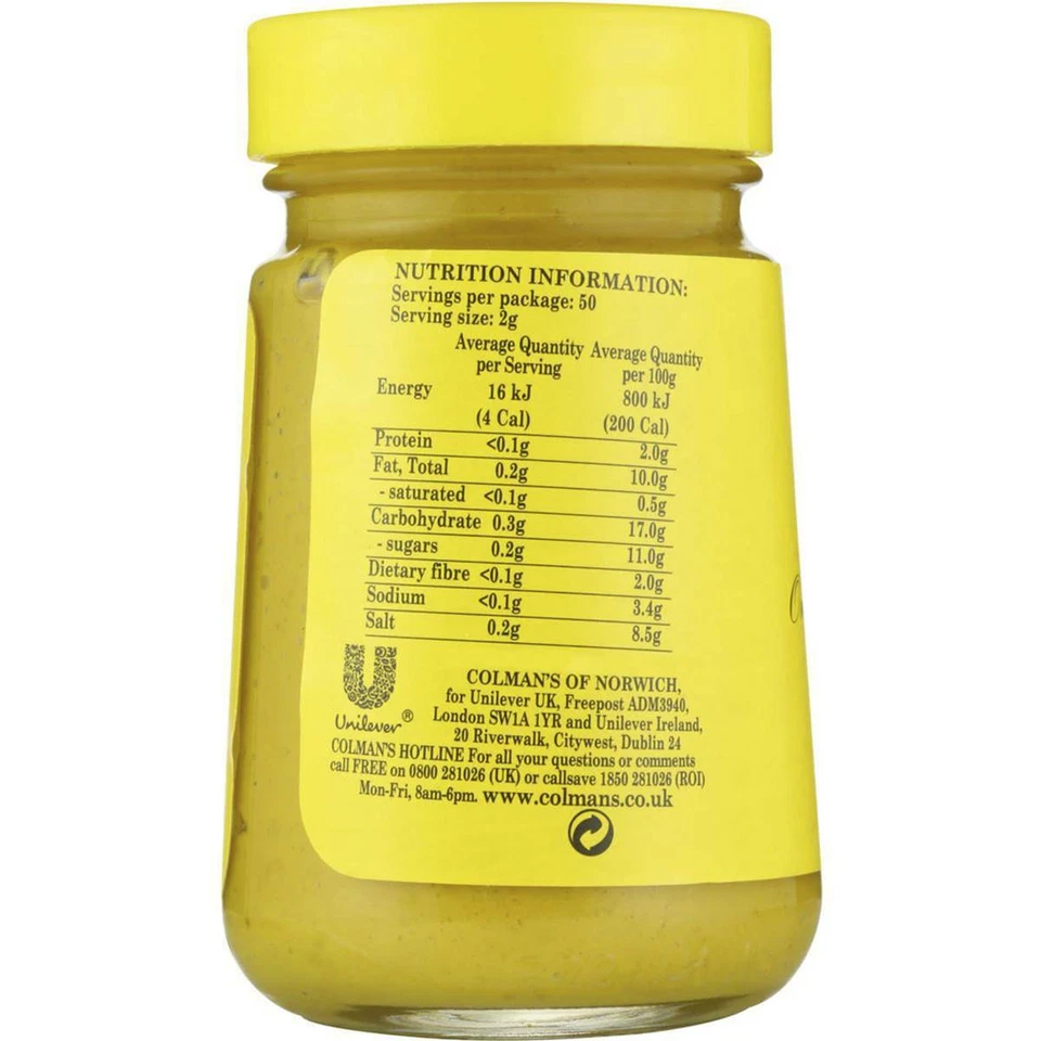 Colmans Original English Mustard 100g - Bild 2 von 2