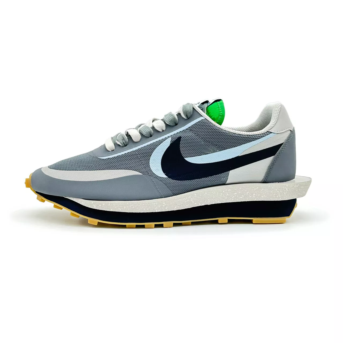 ✔️ Nike LD Waffle sacai CLOT Kiss of Death Grey 11 DH3114-001