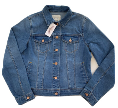 Jessica Simpson Bloom Baby Lori Women's Denim Jean Jacket S 4-6 M