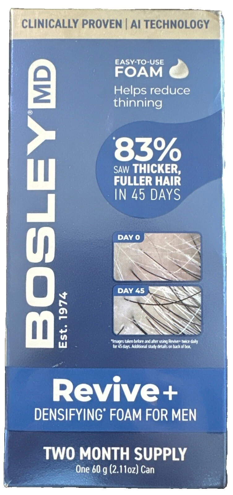 Bosley Foam Hair Growth Promoters