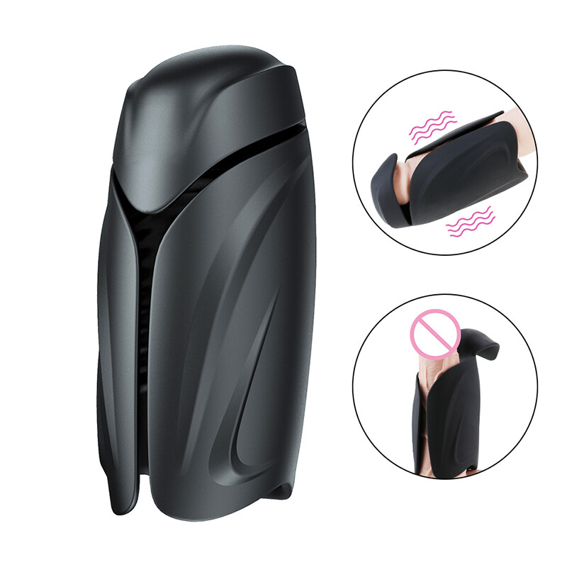Male Handsfree Smart Masturbator Cup Penis Training Stroker Vibrator  Massage Toy | eBay