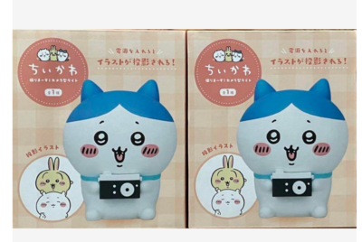 Chiikawa Camera Type Light Figure Hachiware set of 2 Eikoh 2024 | eBay