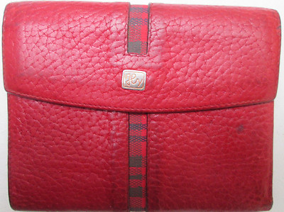 AUTHENTIQUE portefeuille/porte-monnaie LE TANNEUR cuir TBEG vintage 70