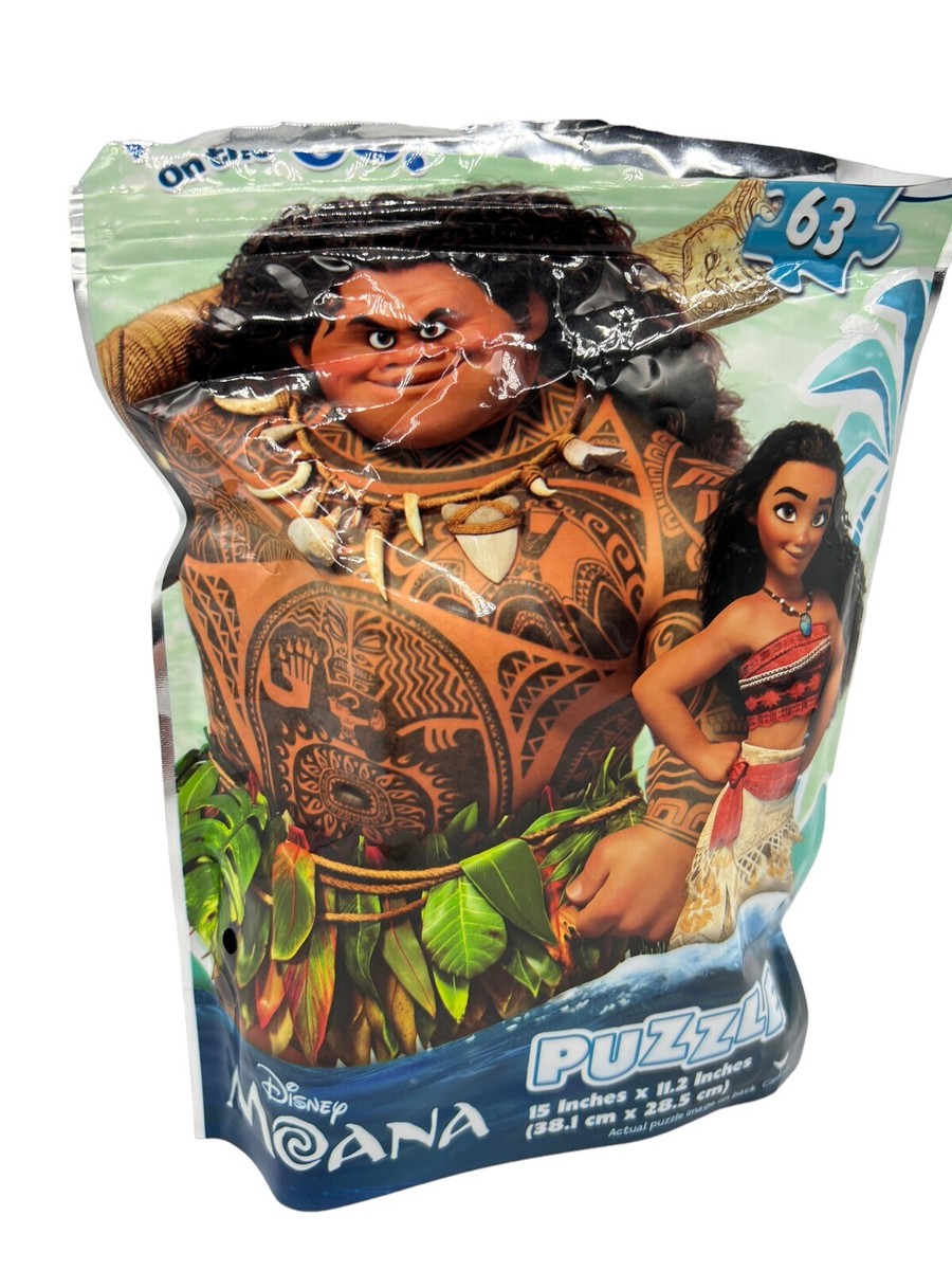 Disney Moana 63 Piece Puzzle In A Bag On The Go Travel 15
