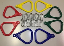 Swingset Trapeze ring kit,play set rings,playset ring set,playground,swing,GYB