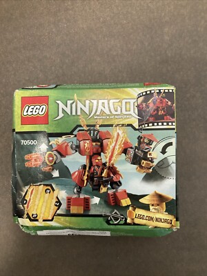 LEGO NINJAGO: Kai's Fire Mech (70500) New Box, Damaged,unopened