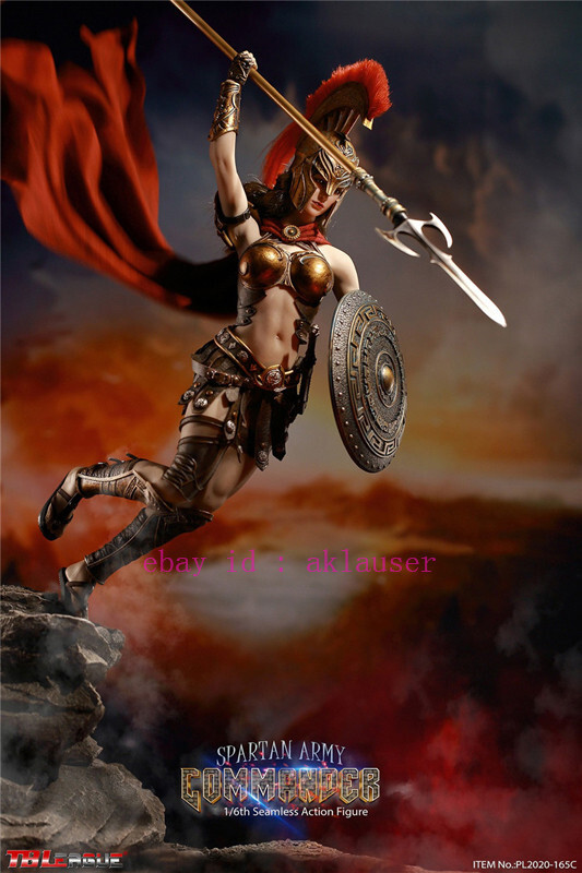 Tbleague Pl2020-165c 1/6 Spartan Army Commander Golden Version