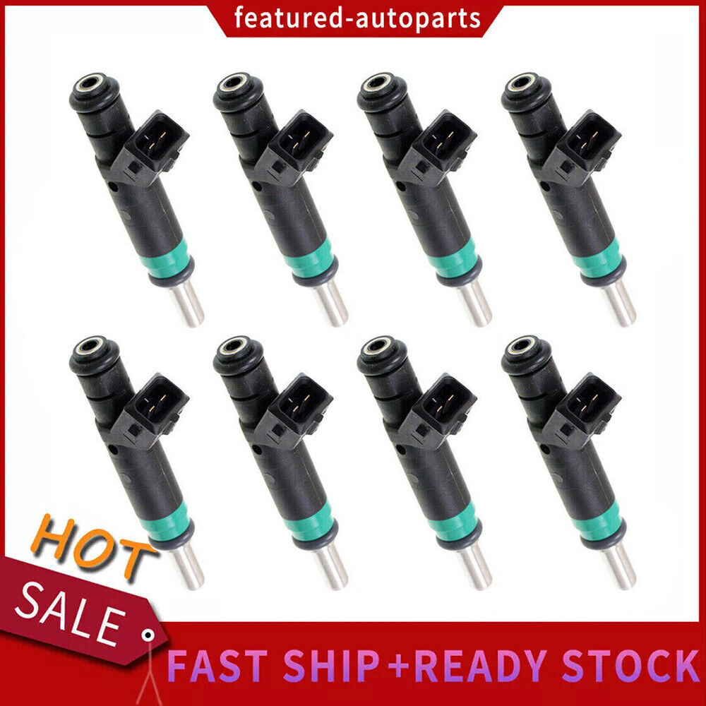 New Set of 8 Fuel Injectors For BMW 2004 2005 545I 645CI 745I 745LI 4.4L V8 USA
