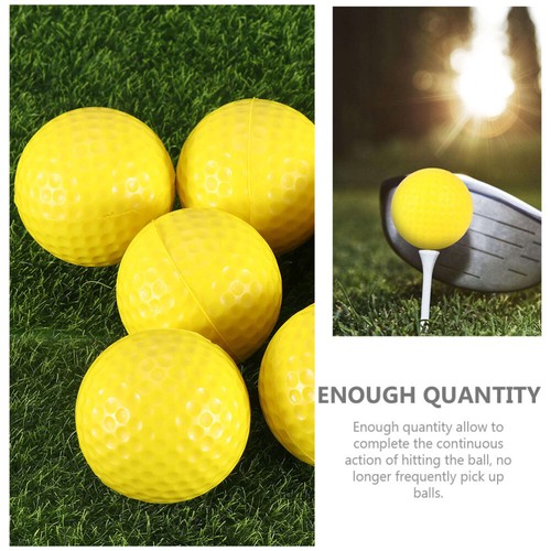 12 Pcs Rubber Golf Foam Ball Simulators Exercise Practice Training Balls US - Bild 6 von 12