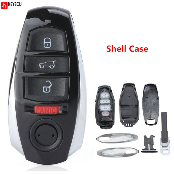 Silicone Key Case For Volkswagen Touareg 2018-2021 - 3 Button Cover