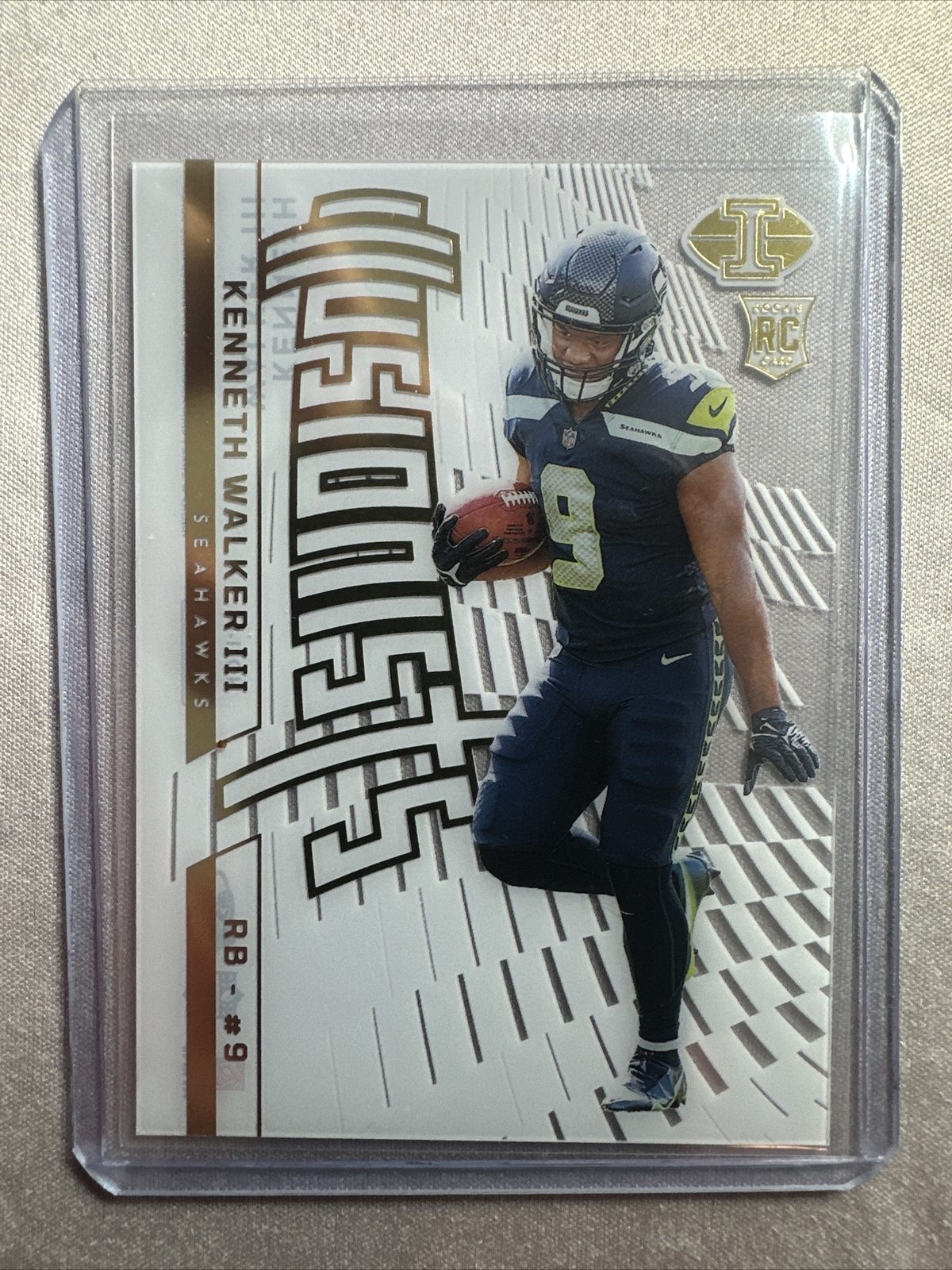 2022 Panini Illusions - Illusionists Kenneth Walker III Rookie (RC) #I-14