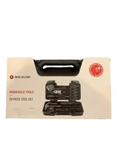 Swiss Military Household Tools Set 39 piece with hard case  BRAND NEW