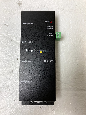 StarTech 4-Port Industrial USB 3.0 Hub ST4300USBM No Power Supply