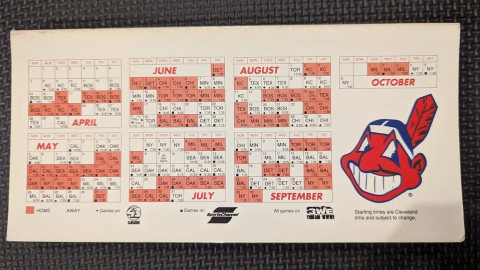 1991 Cleveland Indians Media Guide VINTAGE COLLECTORS ~ NEAR MINT - Image 2 of 4