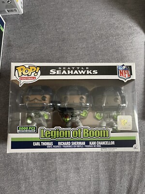 Funko POP! Football NFL Seattle Seahawks | Legion of Boom | 5000 PCS Limited 90