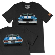 1971 Chevelle Vintage Car Tee Shirts Classic Car Tshirts