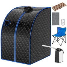 3L Mobile Dampfsauna Heimsauna Wärmekabine Saunakabine Zuhause 1000W mit Sitz