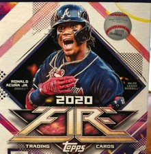 2020 Topps Fire Baseball Cards - Base, Parallels & Inserts - Pick Your Card
