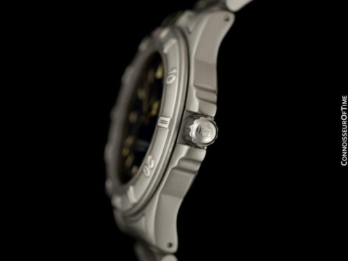 TAG Heuer Professionnel 4000 Hommes Taille Moyenne Acier Inoxydable Watch - Mint - Photo 6 sur 10