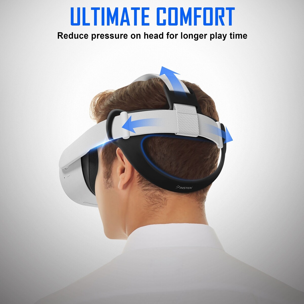 Head Back Padding For Oculus Quest 2 VR Headset Soft TPU Cushion 