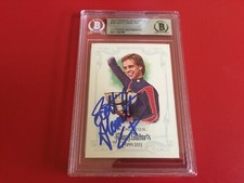 Scott Hamilton Olympics Gold 2013 Topps Allen & Ginter Signed Auto Beckett BAS 