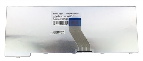 NEW ACER ASPIRE 4210 4220 5500 5310 5315 5320 5520 5720 5730 5920 KEYBOARD UK - Zdjęcie 2 z 2