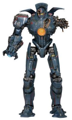 7' PACIFIC RIM JAEGER GIPSY DANGER ANCHORAGE ATTACK ACTION FIGURE