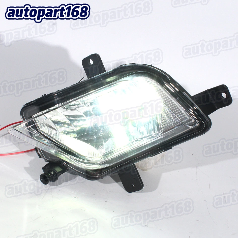 Left Driver Front Fog Lamp Light W/ LED Bulb For Volkswagen Jetta GLI 2015-2018 - Imagem 2 de 4