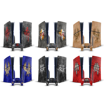 EA BIOWARE DRAGON AGE HERALDRY VINYL SKIN DECAL FOR PS5 SLIM DISC EDITION BUNDLE