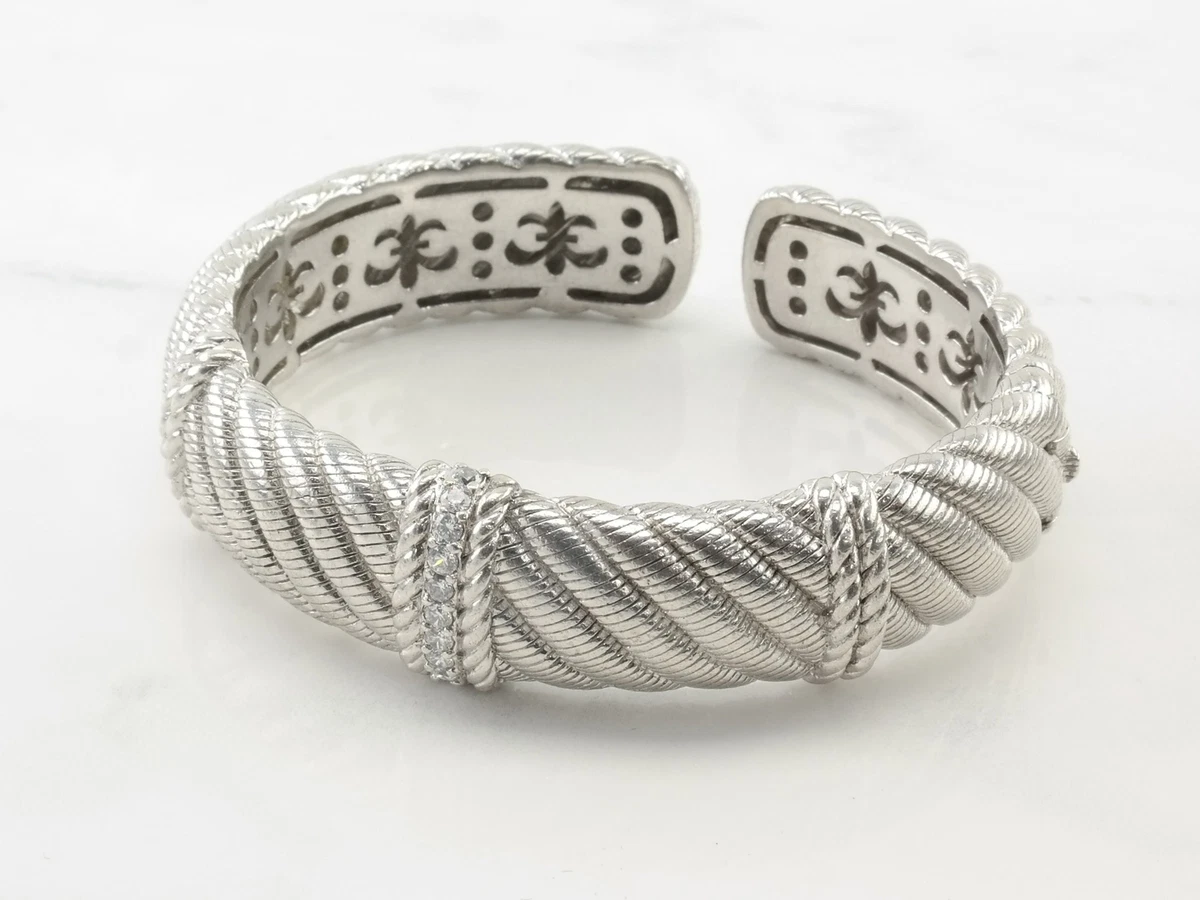 Judith ripka deals silver bracelet
