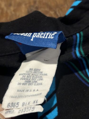Vintage Ocean Pacific OP Hawaiian Shirt Size XL Casual Button-Up Floral Print🌴 - Picture 2 of 4